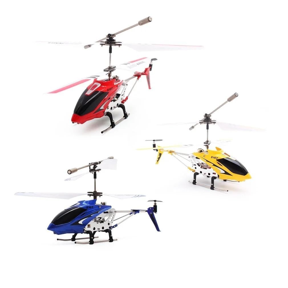 JIAFAN Propelller Blades 8pcs Yellow for Syma S107/ S107G RC Helicopter Parts