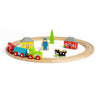 Bigjigs Rail, First Wooden Train Set, Train Gifts for Kids, 20 Piece, Train Set for 3 Year Old Boys, Train Toys for Toddlers