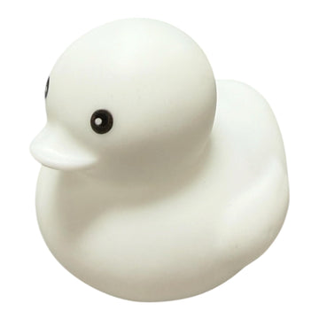 Okie Soft Play White Ducks - Decorative Rubber Figurines for Ducking, Car Décor & Duck Ducking Trend (Halloween Edition, Set of 15) (White)