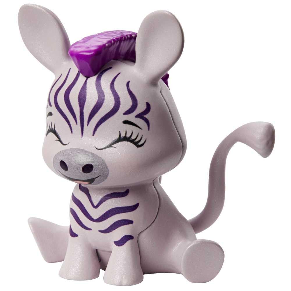 Enchantimals Zadie Zebra Doll with Ref Animal Figure, 6-inch Small Doll with Removable Skirt & Accessories, Sunny Savanna Toy Collection