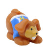 Fisher-Price Replacement Part for Collectible Little People Team Sports Soccer Playset T4845 - Replacement Brown Dog with Soccer Jersey