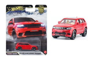 Hot Wheels Premium Car Culture Power Trip Complete Set, 5 Die-Cast Cars, BMW M3, Ford F-150, Mercedes-Benz, Jeep Trackhawk FPY86-961R