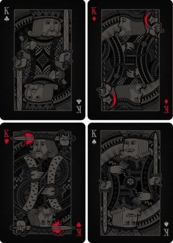 Bicycle Double Black Playing Cards Deck by Gamblers Warehouse