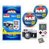 MAX Build More Premium Retro Series 2 Two Pack (Camera & Handheld Game Console) by ZURU - Novelty Unboxing Toy & Building Brick Collectible Minis
