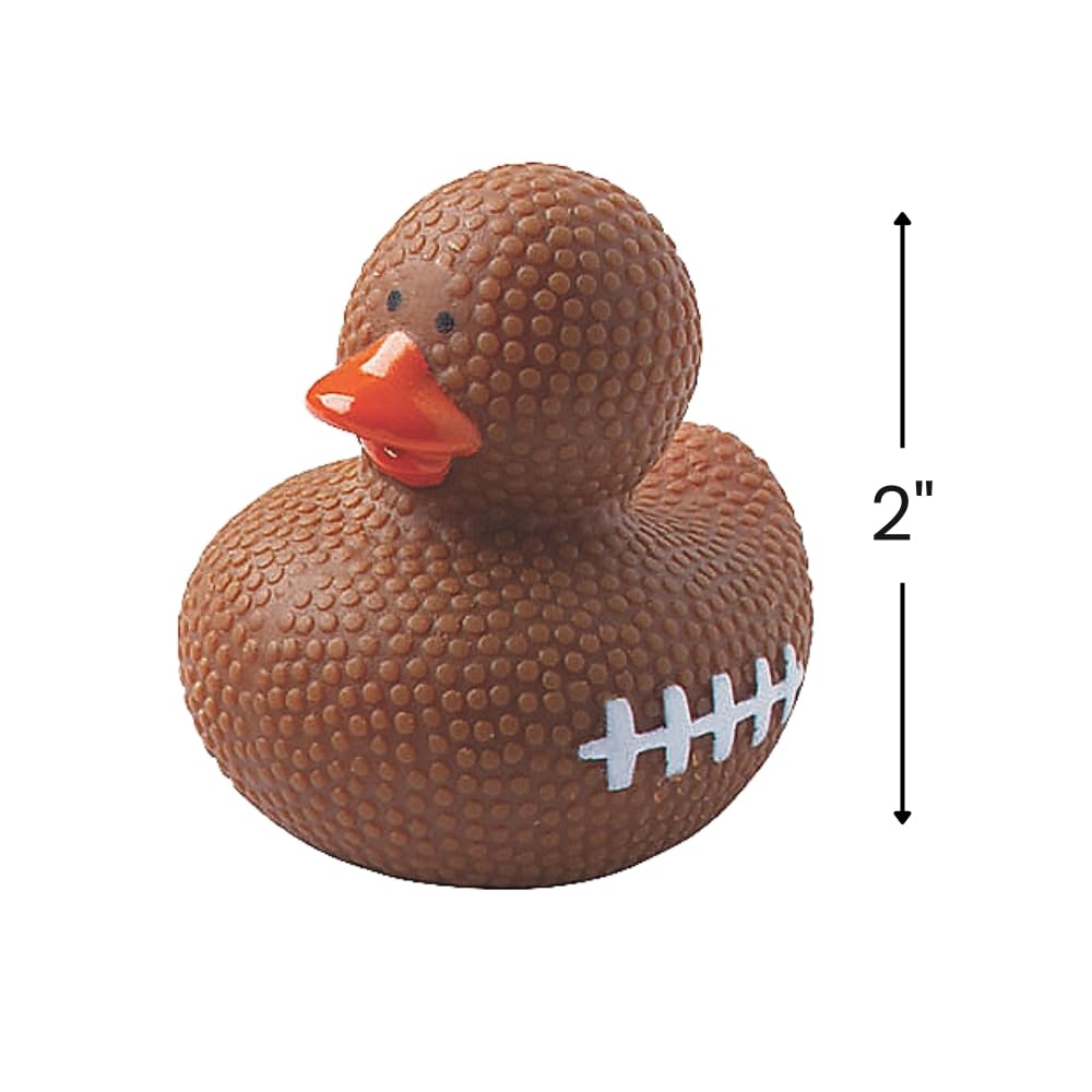 Fun Express Sports Ball Rubber Duckies - Toys - 12 Pieces