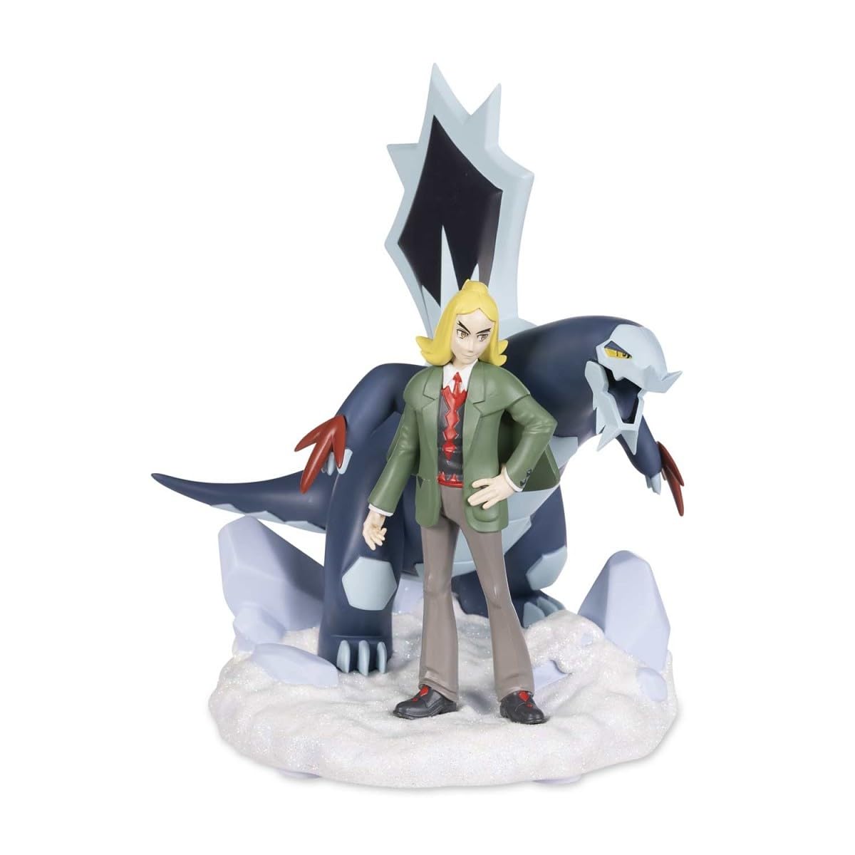 Pokémon Center: Hassel & Baxcalibur Trainers Figure