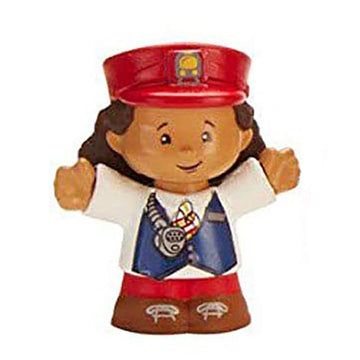 Fisher-Price Replacement Part Little People Friendly Passengers Train Playset FPM58 and DYP25 - Replacement Conductor Kathy Figure