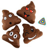 AMSUM Emoji Poop Pillow 5" Plush Assorted- 12 Pack - Party Favors, Goody Bags, Prizes, Gag Gifts