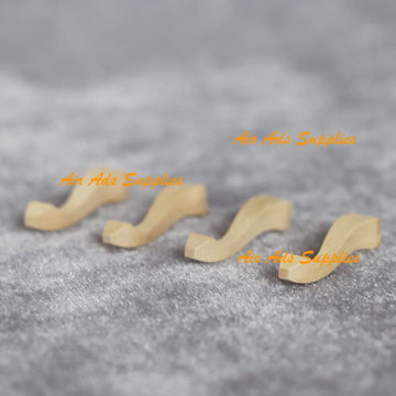 AirAds Dollhouse 1:12 Miniature Furniture Legs Chair Cabinet Table Stool Legs Unfinished Wood