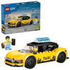 LEGO City Yellow Taxi Car Building Toy for Kids - Pretend Play Set for Boys & Girls, Ages 5+ - Toy Car W/Taxi Driver & Tourist Minifigures - Gift Idea