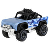Hot-Wheels Camouflage Collectible Series - Blue Sport Utility Vehicle Truck ~ DWF44 ~ Inspired by Custom Ford Bronco SUV ~ 5/8