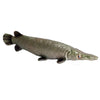 FLORMOON Alligator Gar Figure Realistic Animal Figurines Early Educational Sea Animal Toys Science Project Christmas Birthday Cake Topper for Kids