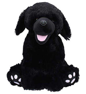 Stuffems Toy Shop Make Your Own Stuffed Animal 16" "Shadow the Black Labrador - No Sew - Kit with Cute Backpack!