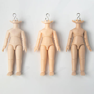 XiDonDon New 4.2 inch/4.6 inch Doll Body 1/12 YMY PVC Body for GSC,STO,1/12 BJD Doll Head Movable Spherical Joint Dolls Action Figure Toys (11.8cm