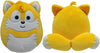 Squishmallows Kellytoy SEGA Sonic, Knuckles, Tails, Shadow Plush Toy (Sonic The Tails 10")