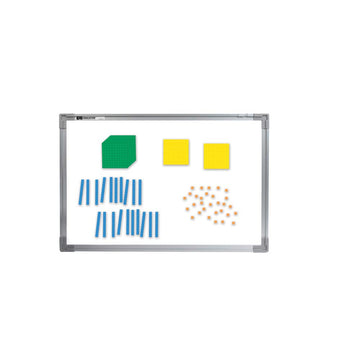 EAI Education Magnetic QuietShape® Foam Base Ten: Differentiated - Set of 53