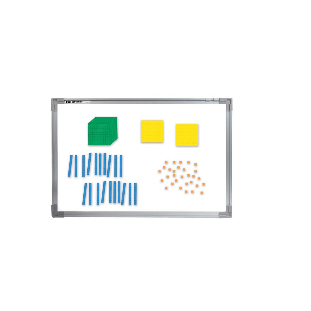EAI Education Magnetic QuietShape® Foam Base Ten: Differentiated - Set of 53