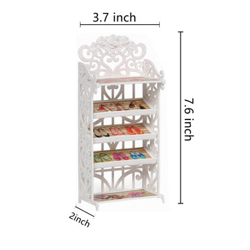 51PCS Doll Accessories + 1 Shoe Rack 30 Pairs Doll Shoes 10 Handbags 10 Glasses Replacement Fashion Playset Accessories Different Assorted Colors High