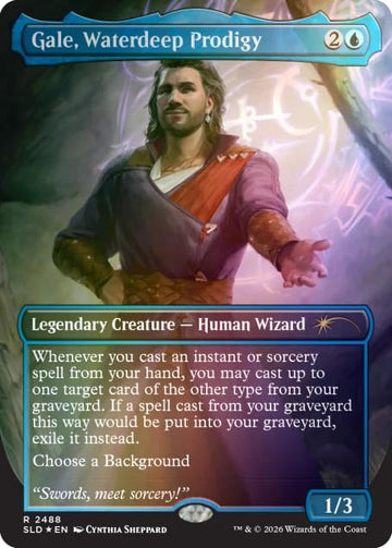 Magic: The Gathering Secret Lair x Dungeons & Dragons: Gale's Ambition Foil Edition