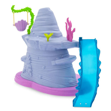 Disney Store Action Toys The Little Mermaid Ariel's Grotto Playset - Fun Girl Toys, Mini Figures Set - Includes Flounder, Sebastian, Treasures & More
