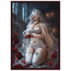 Fantasy North - Isabel - Blood-Shrine Maiden - 100 Textured Matte TCG Card Sleeves - Fits Magic MTG Commander Pokemon and Other Card Games - Playing