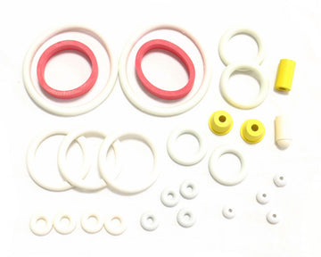 Game Room Guys White Rubber Ring Kit Compatible with Harley Davidson Pinball 1991 Bally