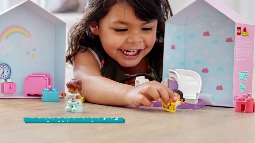 LEGO DUPLO Town Bedroom 10926 Kids’ Pretend Play Set, Developmental Toddler Toy, Great for Kids’ Learning and Play (16 Pieces)