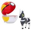Pokémon Zebibron and Speed Ball Clip 'N' Go Includes a 2-inch Battle Figure and Speed Ball Accessory.
