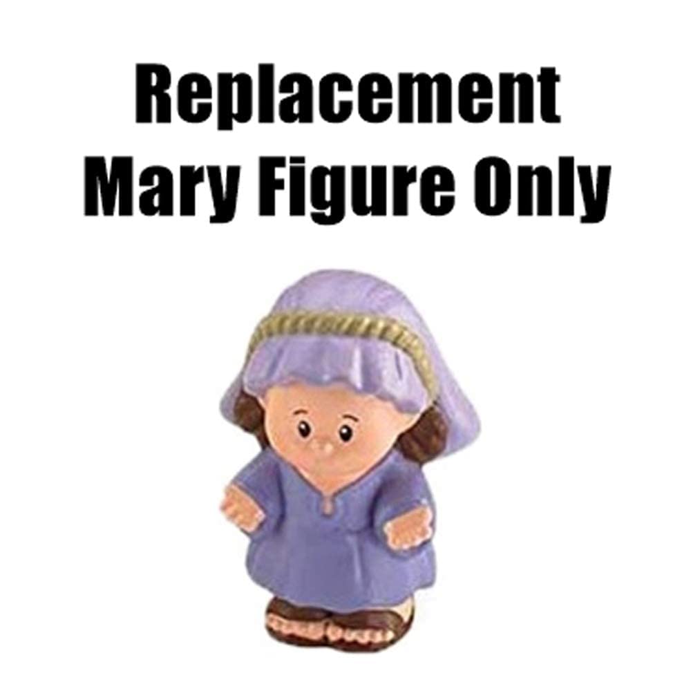 Replacement Part for Fisher-Price Little People Nativity Playset ~ J2404 ~ Nativity Bible Story - Replacement Mother Mary Figure