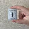 Miniature Spanish Bible, Dollhouse Decorative Book, 1.5 Inches High, Readable Mini La Biblia