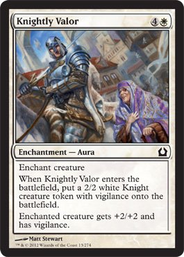 Magic: the Gathering - Knightly Valor (13) - Return to Ravnica