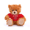 Plushland Mocha Sitting Bear Kids, Bulk Parties Edition (North Carolina State)