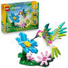 LEGO Creator 3 in1 Wild Animals: Colorful Hummingbird Building Toy for Girls, Boys, & Kids, Ages 8+ - Build a Bird, Butterfly, or Tropical Fish - Gift