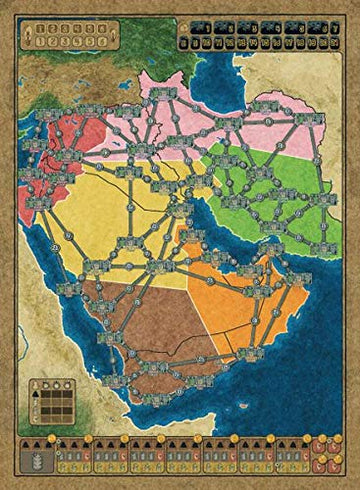 Rio Grande Games Power Grid Middle East South Africa Expansion Strategy Board Game