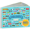 Cars, Trucks, Planes & Trains 500+ Kids Sticker Book by Cupkin Fun Toddler Travel Activity Coloring and Sticker Book, Road Trip Essentials, 12