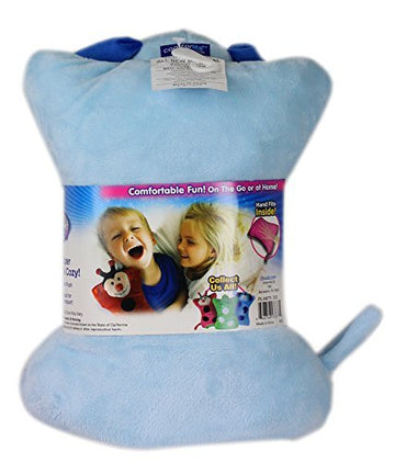 Cloudz Kids Super Soft N' Cuddly On Hand Animal Airplane Travel Pillow Pal! Keep Children Comfy and Supported with a Buddy While Traveling or just