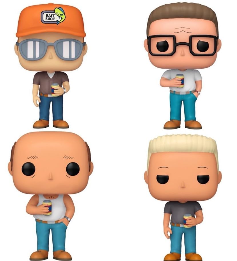 Funko King of the Hill Pop! Television Complete Set (4)