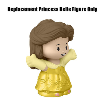 Replacement Part for Fisher-Price Little-People Princess Playset - HPL23 ~ Replacement Princess Belle Figure ~ Inspired by Disney Beauty and The Beast