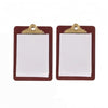 2Pcs 1/12 Miniature Clipboard Dollhouse Decoration Accessories Dollhouse Décor, Accessories