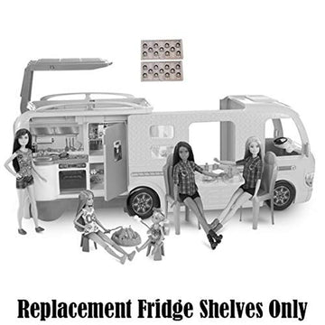Replacement Parts for Barbie DreamCamper - FBR34 ~ Replacement Fridge Shelves