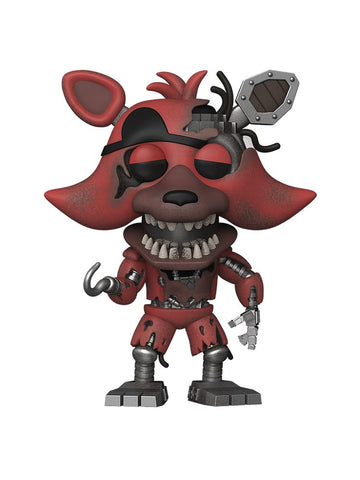 Funko Pop! FNAF: Five Nights at Freddy's - Withered Foxy Vinyl Figure Collectibles Bundled with Box Protector