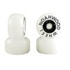 NOAHWOOD Fingerboards PRO Parts Handmade Wheel (Anti-Fake Black Logo can be Erased) White ii 4 Pcs