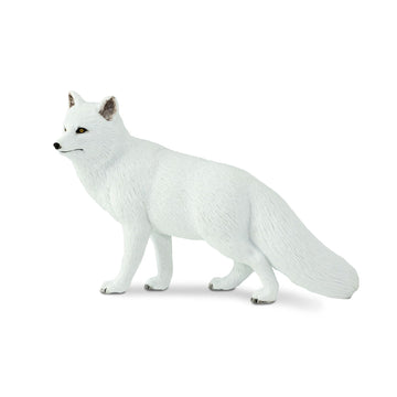 Safari Ltd. Arctic Fox Figurine - Detailed 5.25" Plastic Model Figure - Fun Educational Play Toy for Boys, Girls & Kids Ages 3+