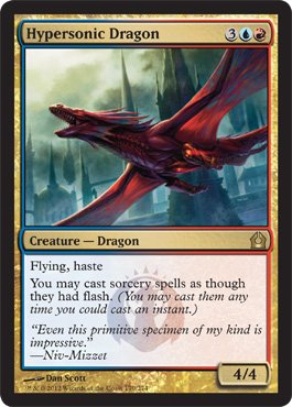 Magic: the Gathering - Hypersonic Dragon (170) - Return to Ravnica