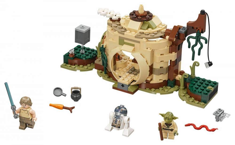LEGO Star Wars: The Empire Strikes Back Yoda’s Hut 75208 Buildin g Kit (229 Pieces)