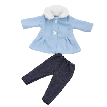 Simhoa Miodepuppe Clothes Winter Doll Pants for 18 Inch Girls Dolls Dress Up, Sky Blue