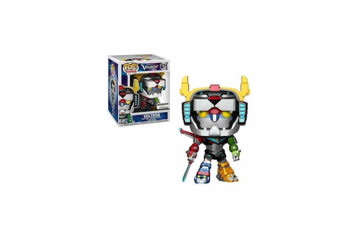 Funko 37975 Pop! Animation: Voltron6 Metallic Voltron Amazon Exclusive, Multicolor