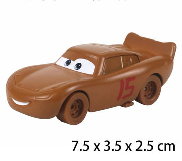 Movie Cars 2 3 Lightning McQueen Curz Mater Black Storm Jackson Danny Swervez Giant Wheels Cars Diecast Vehicles Toys Set Children Car Toy Friction