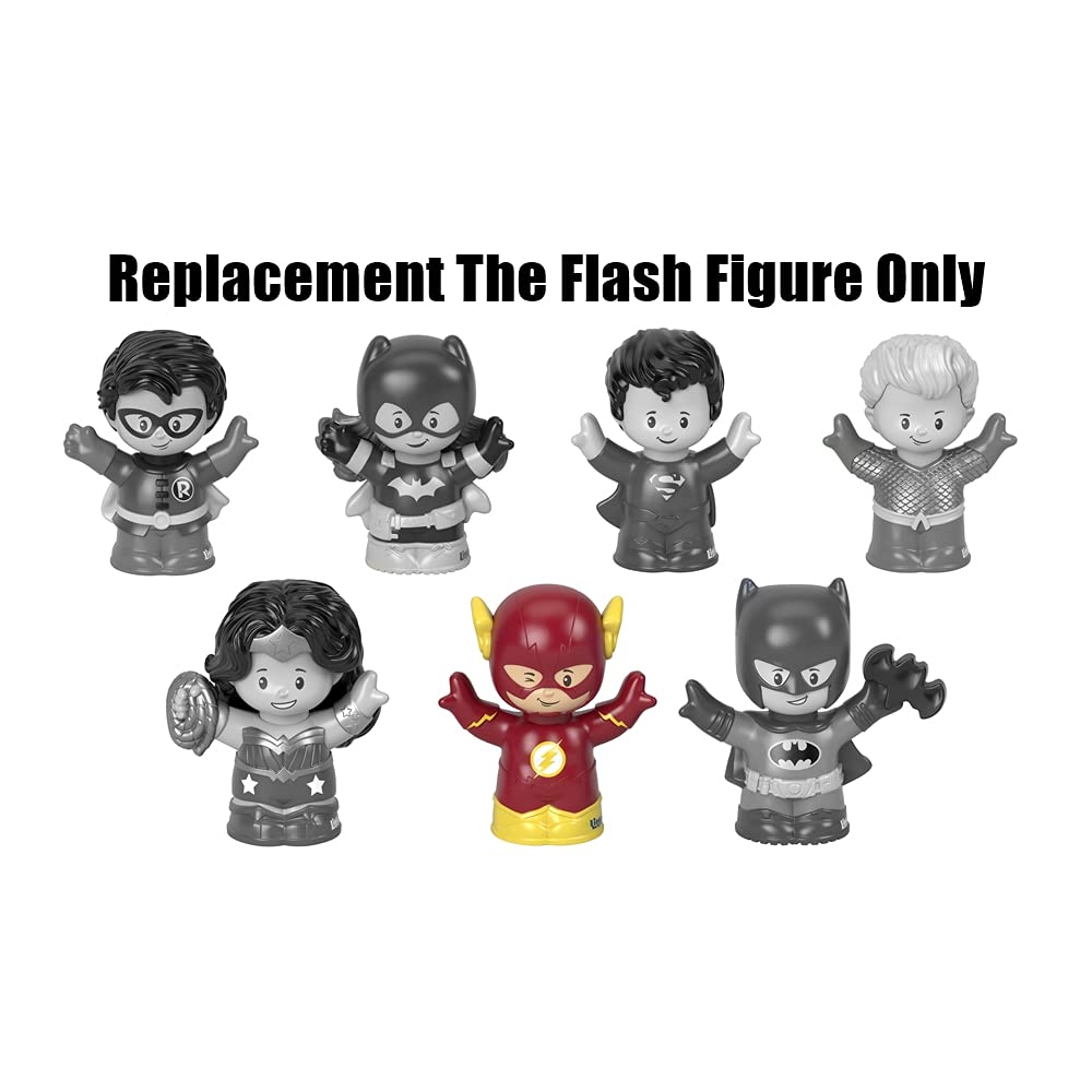 Replacement Part for Fisher-Price Little People DC Super Friends Figure Pack - GMJ14 ~ Replacement Flash Figure