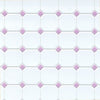 Town Square Miniatures Dollhouse Lilac White Moulded Plastic Tile Flooring Sheet Miniature 1:12 Scale